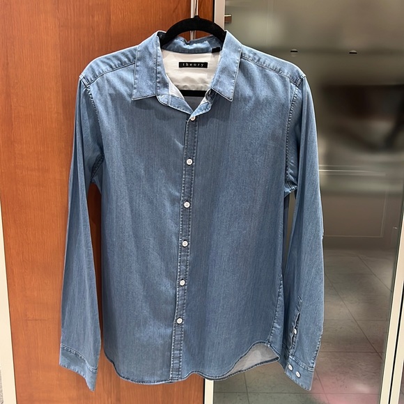EUC Theory Chambray Button Down - Picture 1 of 5